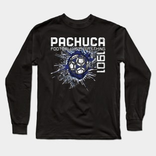 Football Is Everything - Club de Fútbol Pachuca CF Splatter Strike Long Sleeve T-Shirt